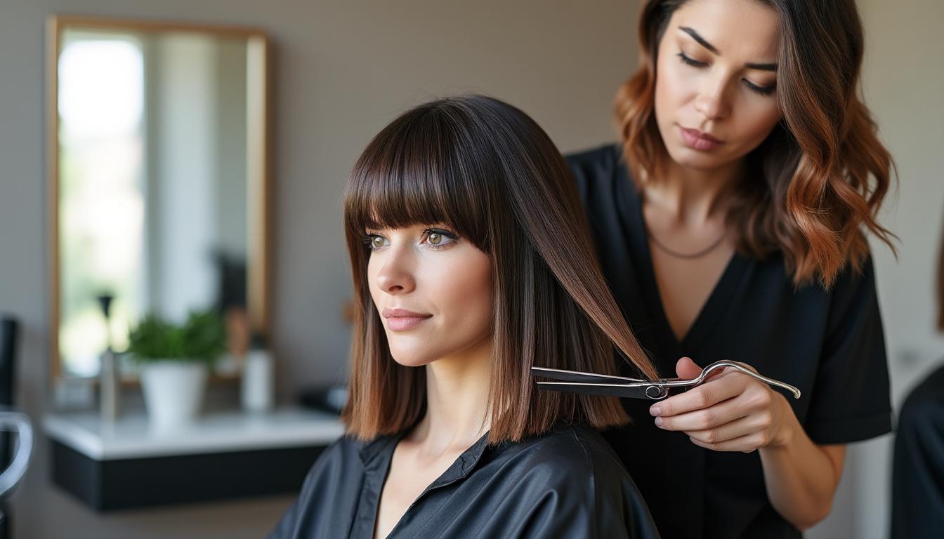 découvrez nos astuces et conseils pour adopter une coiffure avec une frange droite, tendance et facile à entretenir, qui sublime tous les types de visages.