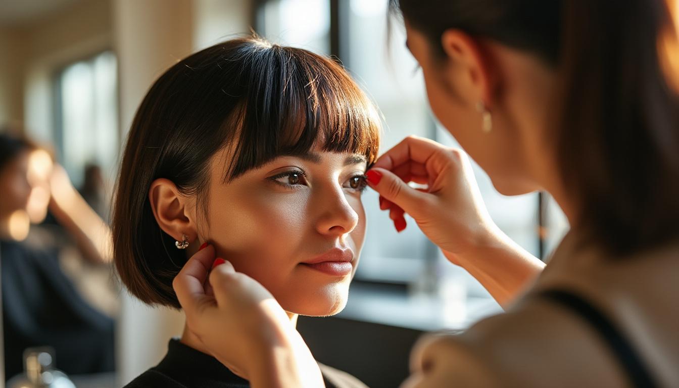 découvrez la micro-frange, une tendance coiffure moderne et élégante qui sublime votre visage avec style et audace.