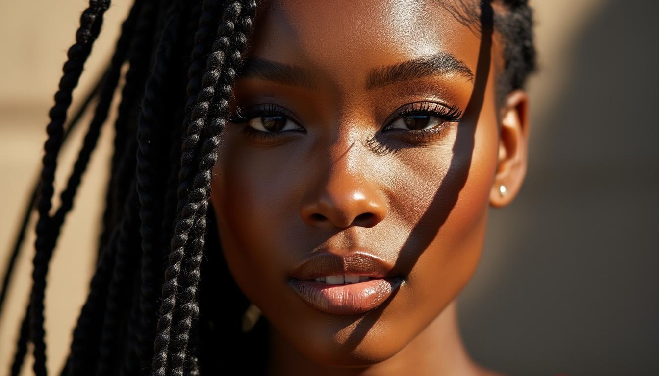 découvrez l'art des coiffures tresses avec nos magnifiques box braids, alliant style, élégance et protection naturelle pour vos cheveux.