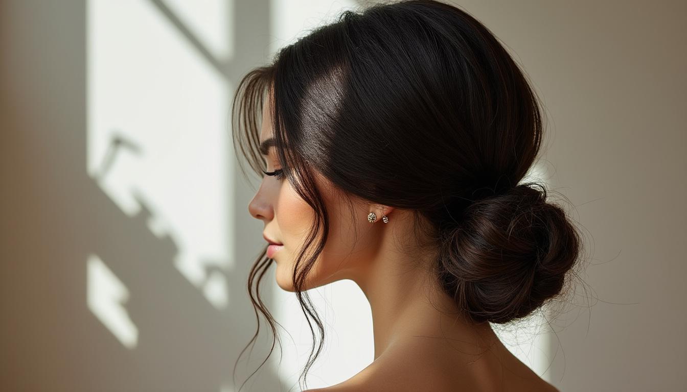 découvrez des idées élégantes de coiffures attachées avec notre sélection de chignons bas, parfaits pour toutes les occasions.