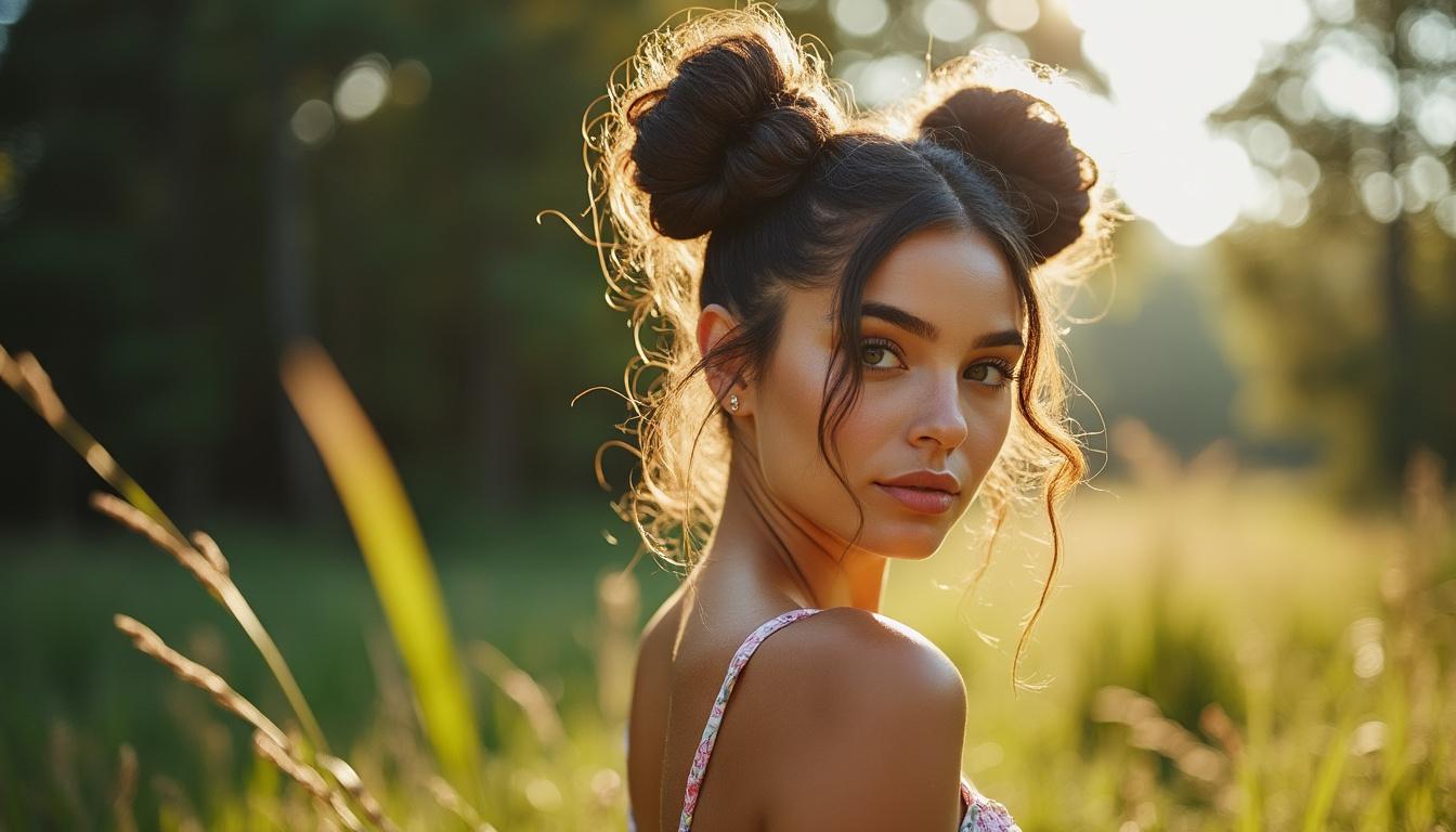 découvrez comment réaliser des coiffures attachées tendance avec les space buns, parfaits pour un look moderne et fun en toutes occasions.