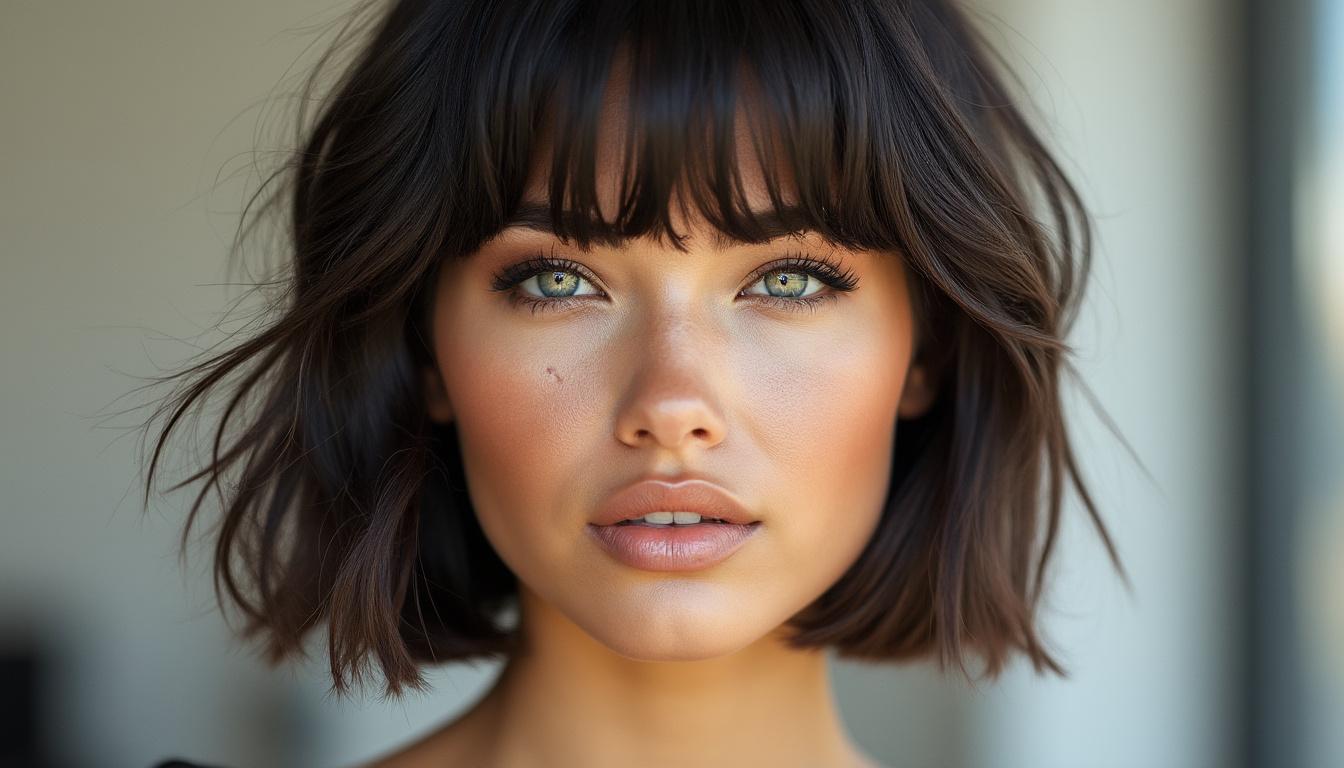 découvrez nos idées de coiffures avec franges pour sublimer votre look et apporter une touche de style unique à votre coupe de cheveux.