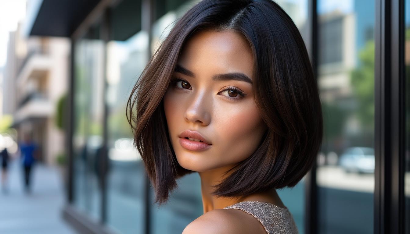 découvrez la coupe courte tendance avec le carré plongeant, un style moderne et élégant qui sublime toutes les formes de visage.